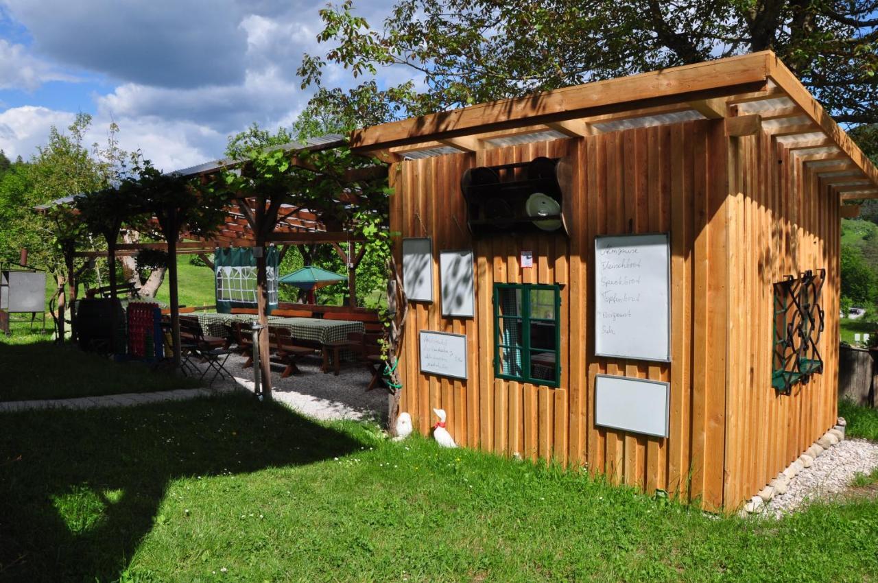 Mostheuriger Steyrdurchbruchalm Leonstein Exteriér fotografie
