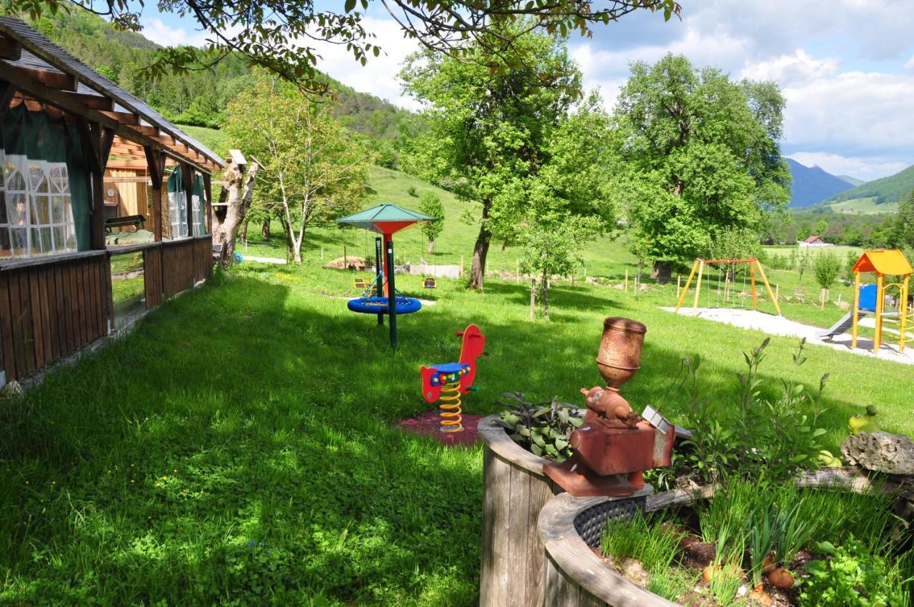 Mostheuriger Steyrdurchbruchalm Leonstein Exteriér fotografie